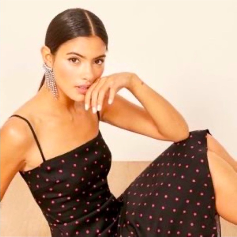 Reformation Rosaly Dottie Dress